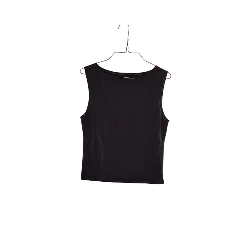 Quince Black Sleeved Top L
